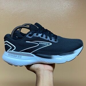 Brooks Glycerin GTS 21 Men’s Running Sneakers “Black White” Size 10 Wide